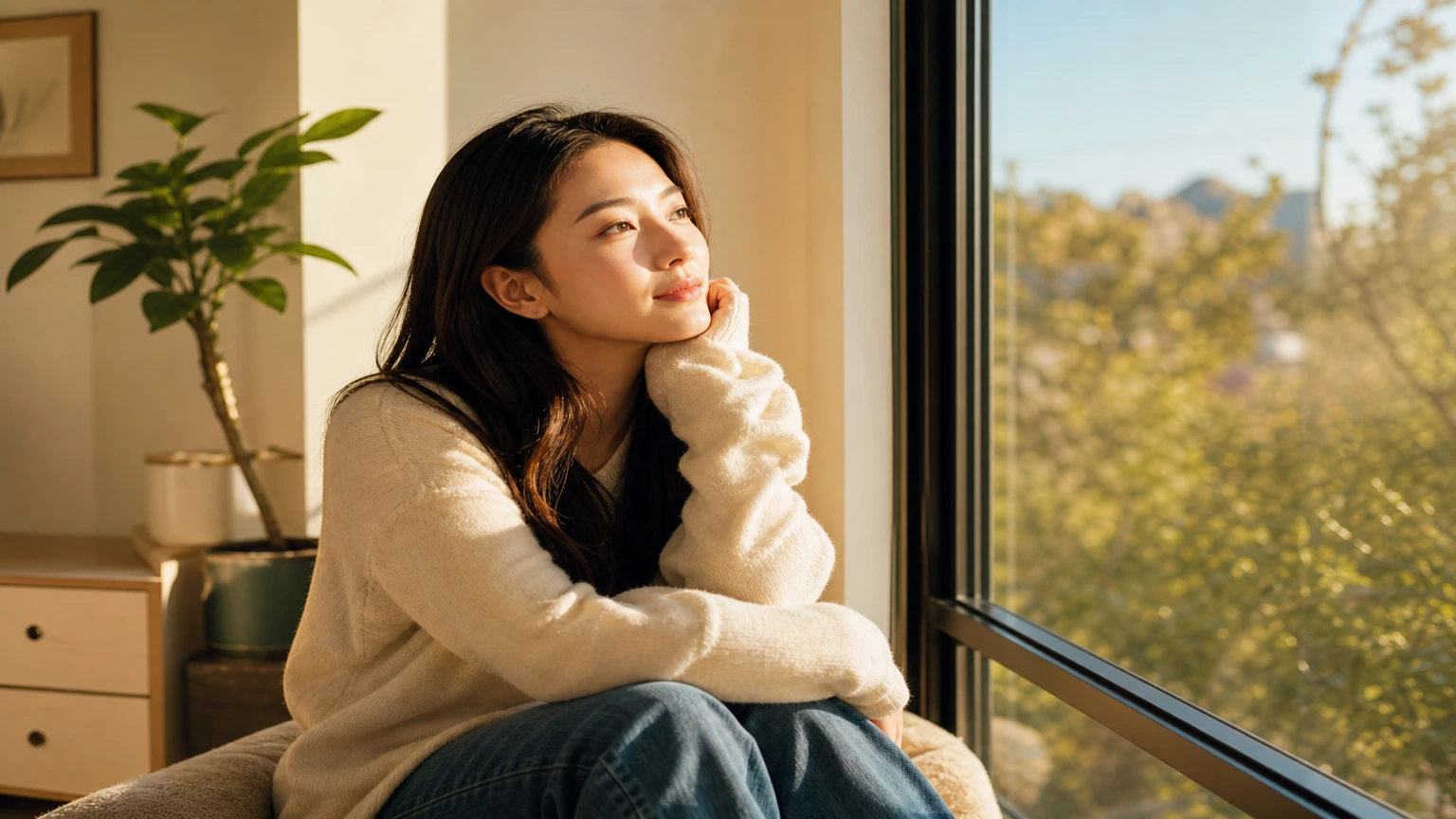Private space to think — Urself.me AI personal growth app for self-reflection